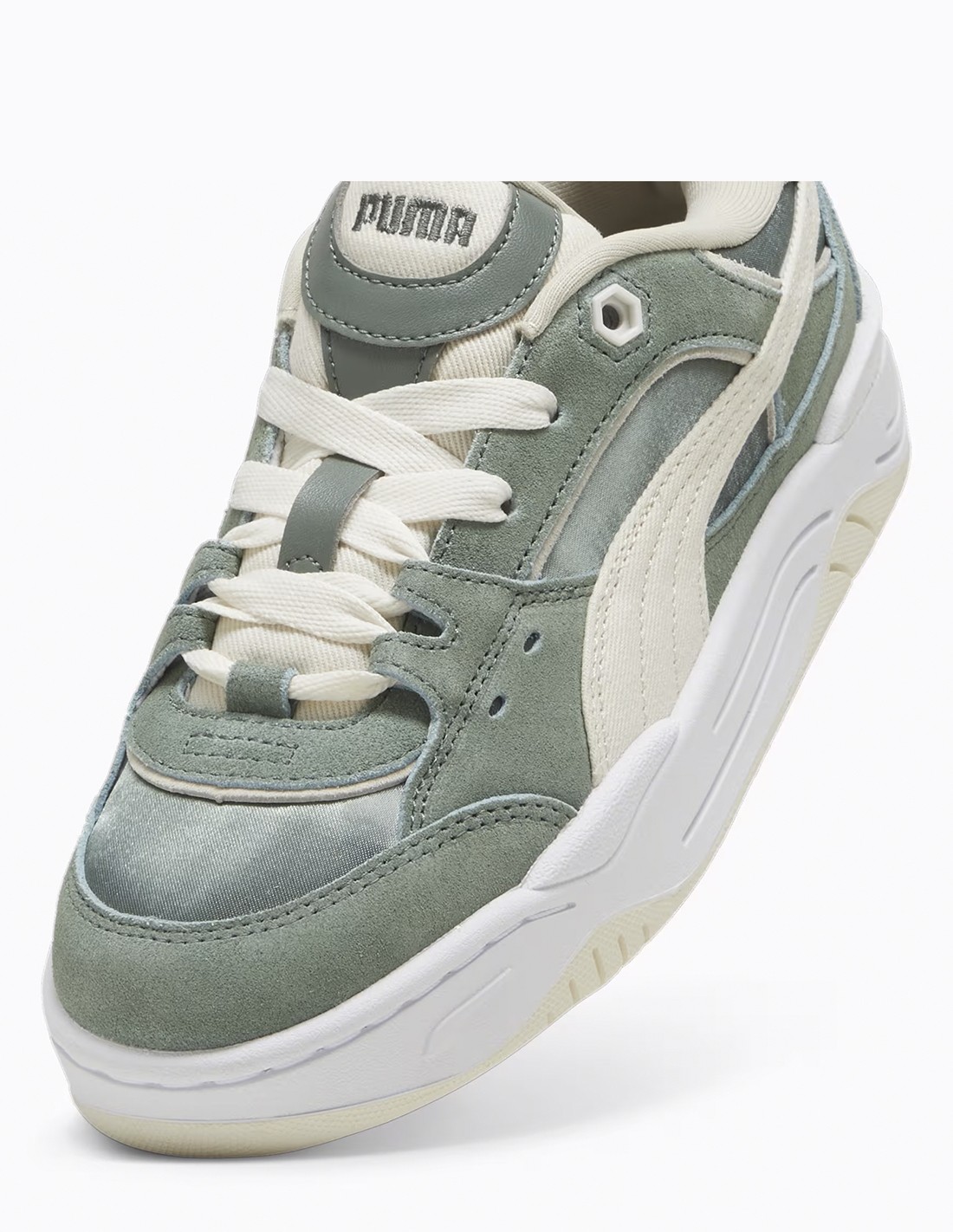 puma Sneakers Femme 180 Corduroy Vert/Blanc