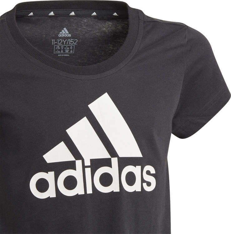 adidas Essentials Big Logo T-shirt Sort