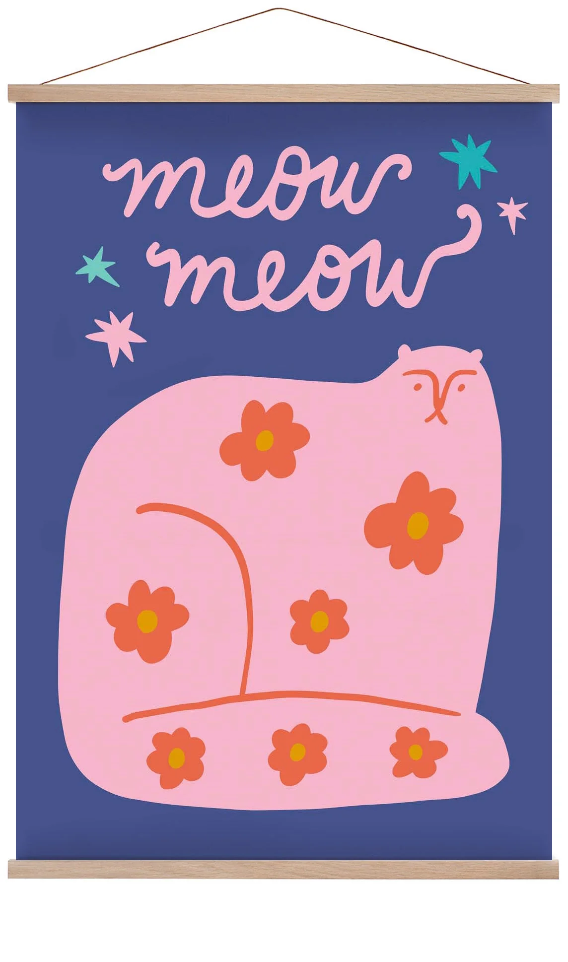 Miau Miau Rosa Katze