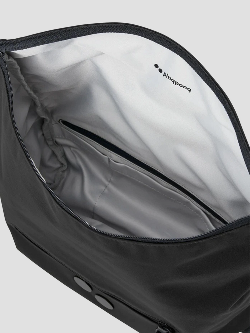 pinqponq Aksel Bag solid black