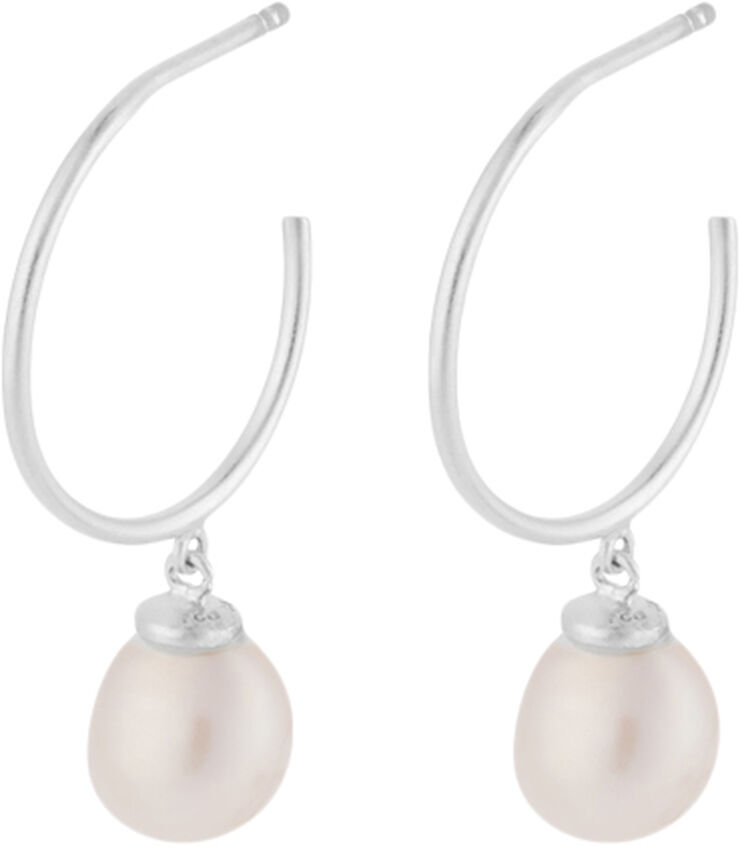 Pernille Corydon Jewellery Ocean Dream Hoops 18 mm Sølv