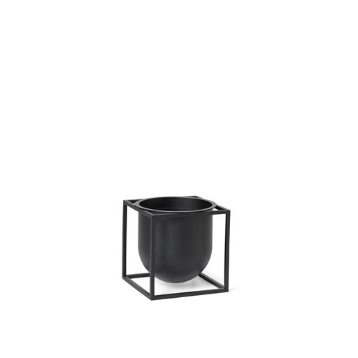 Audo Kubus Flowerpot 14, Sort
