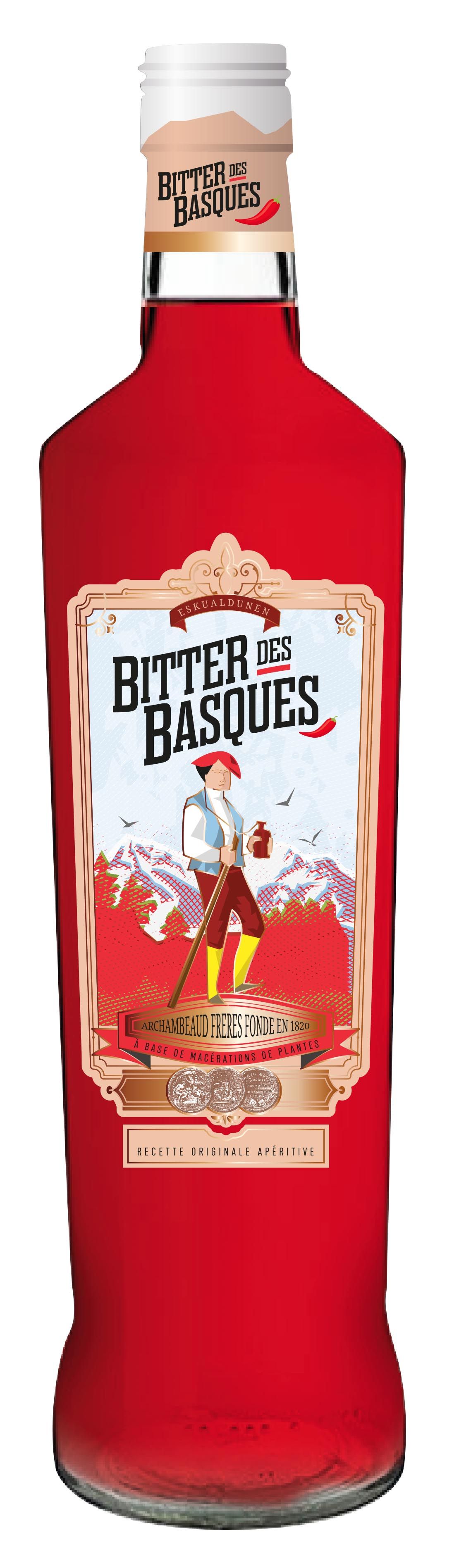 Bitters - Amers - Archambeaud Frères 1820 - Bitter des Basques