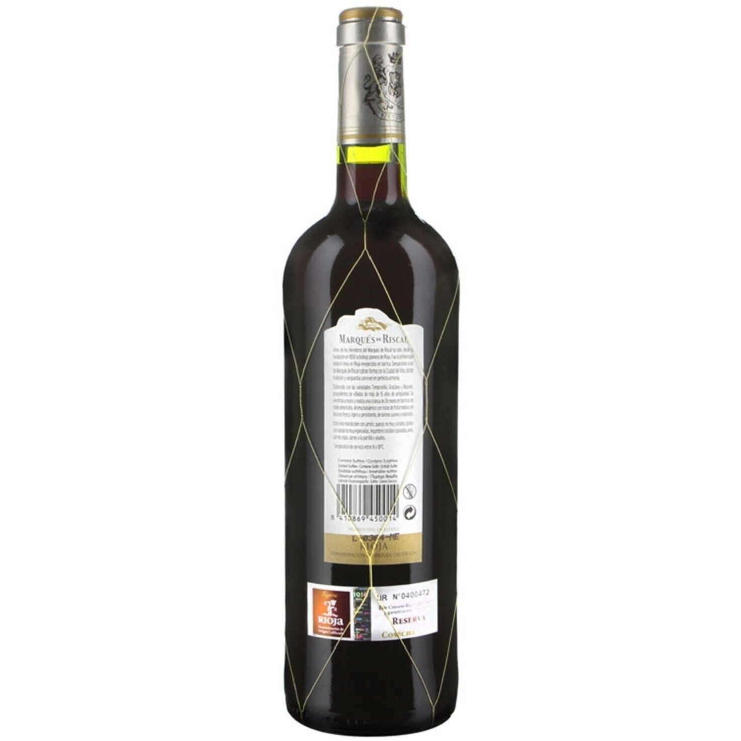 Rioja DOCa Reserva Marqués de Riscal -75cl