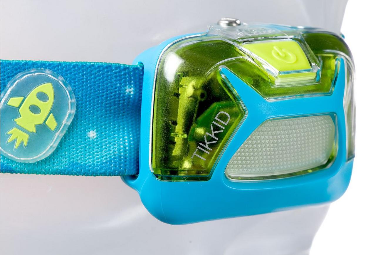 Petzl TIKKID hoofdlamp voor kinderen, blauw