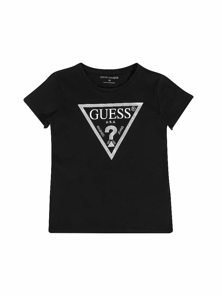 GUESS Mädchen T-Shirt schwarz