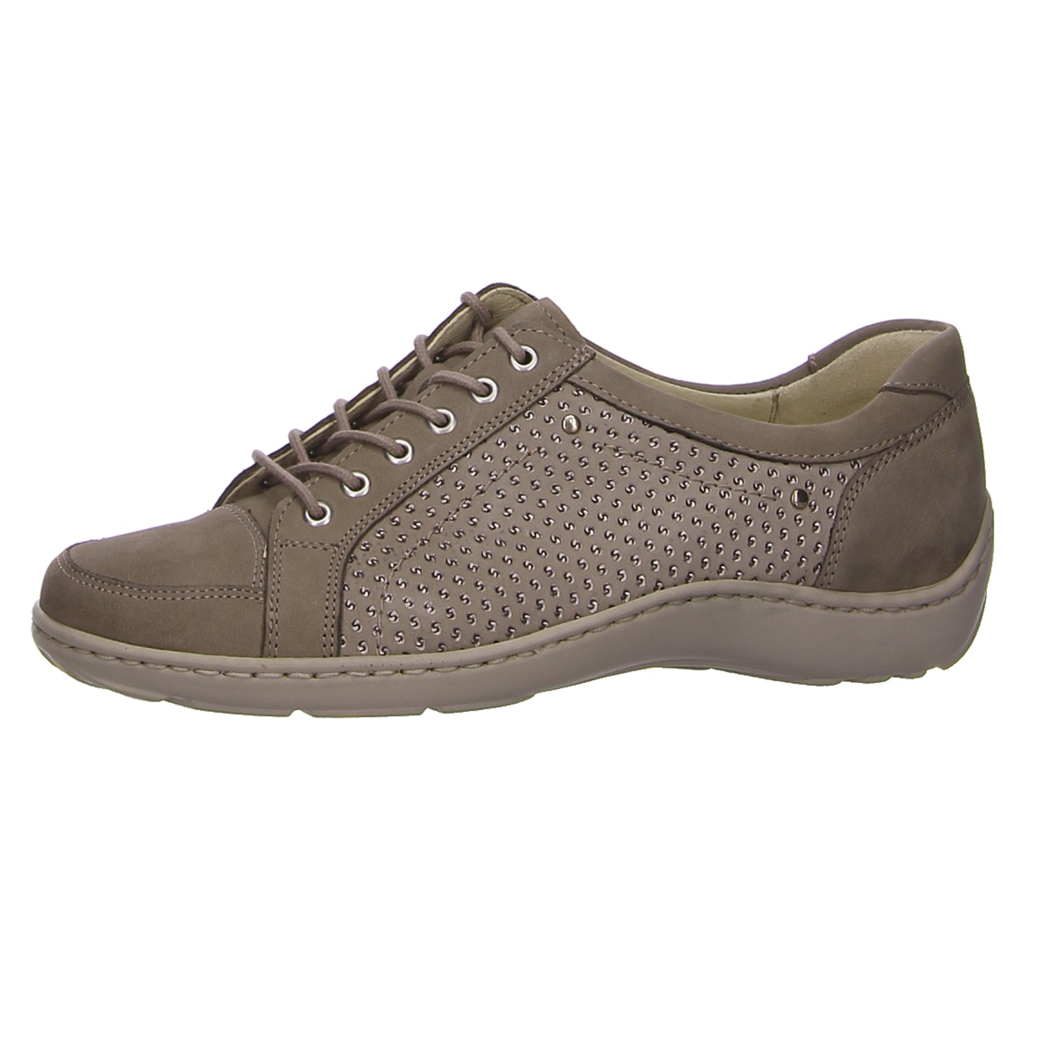 Waldläufer Schnürschuh taupe beige