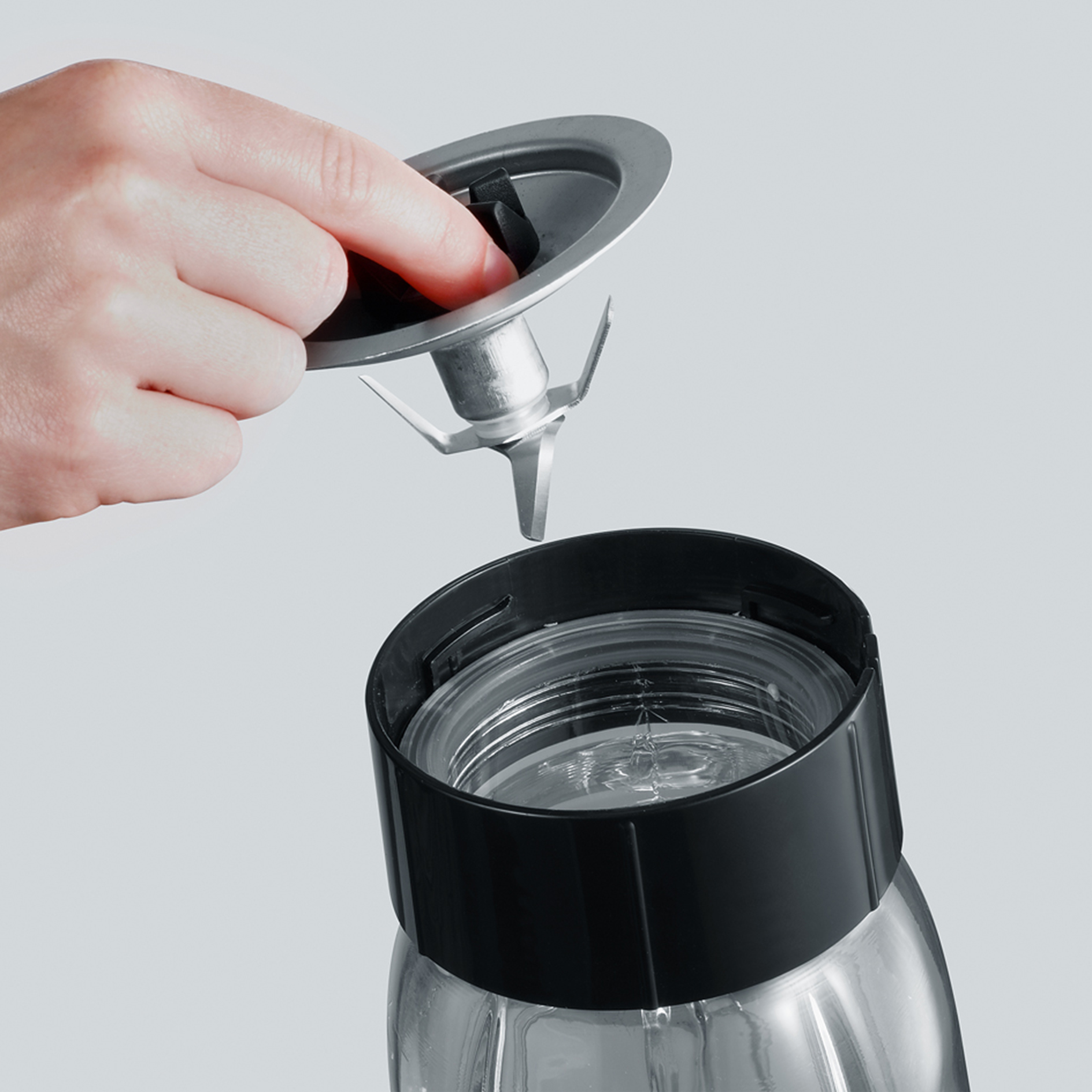 SEVERIN Multimixer und Smoothie-Maker SM 7971 - schwarz-Edelstahl - 500 Watt