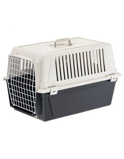 Ferplast Vervoersbox Atlas 30 Basic - Hondentransportbox - 60x40x38 cm Zwart 30 Basic
