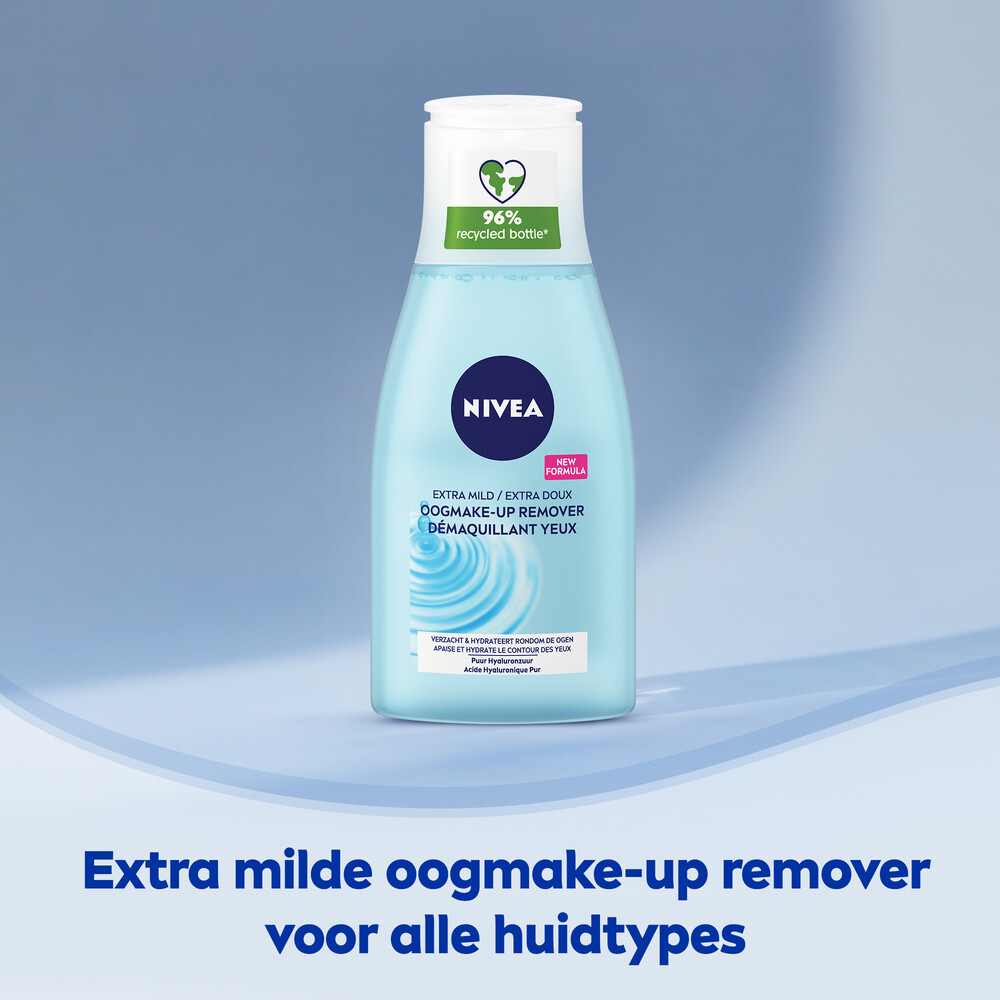 6x Nivea Oogmake-Up Remover Puur Hyaluronzuur125 ml