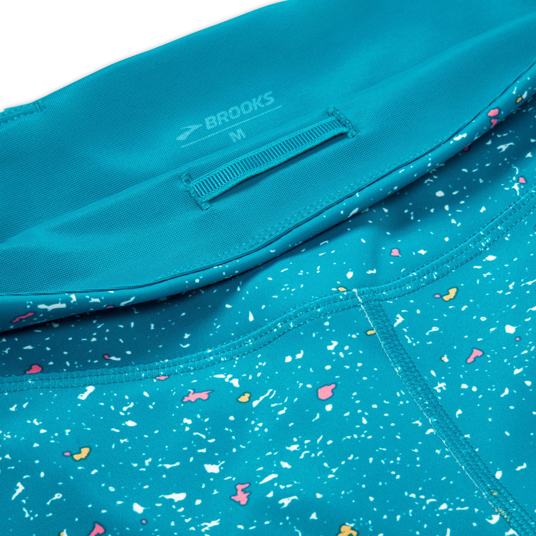 Brooks Method 7/8-Tights Damen lagoon speckle print