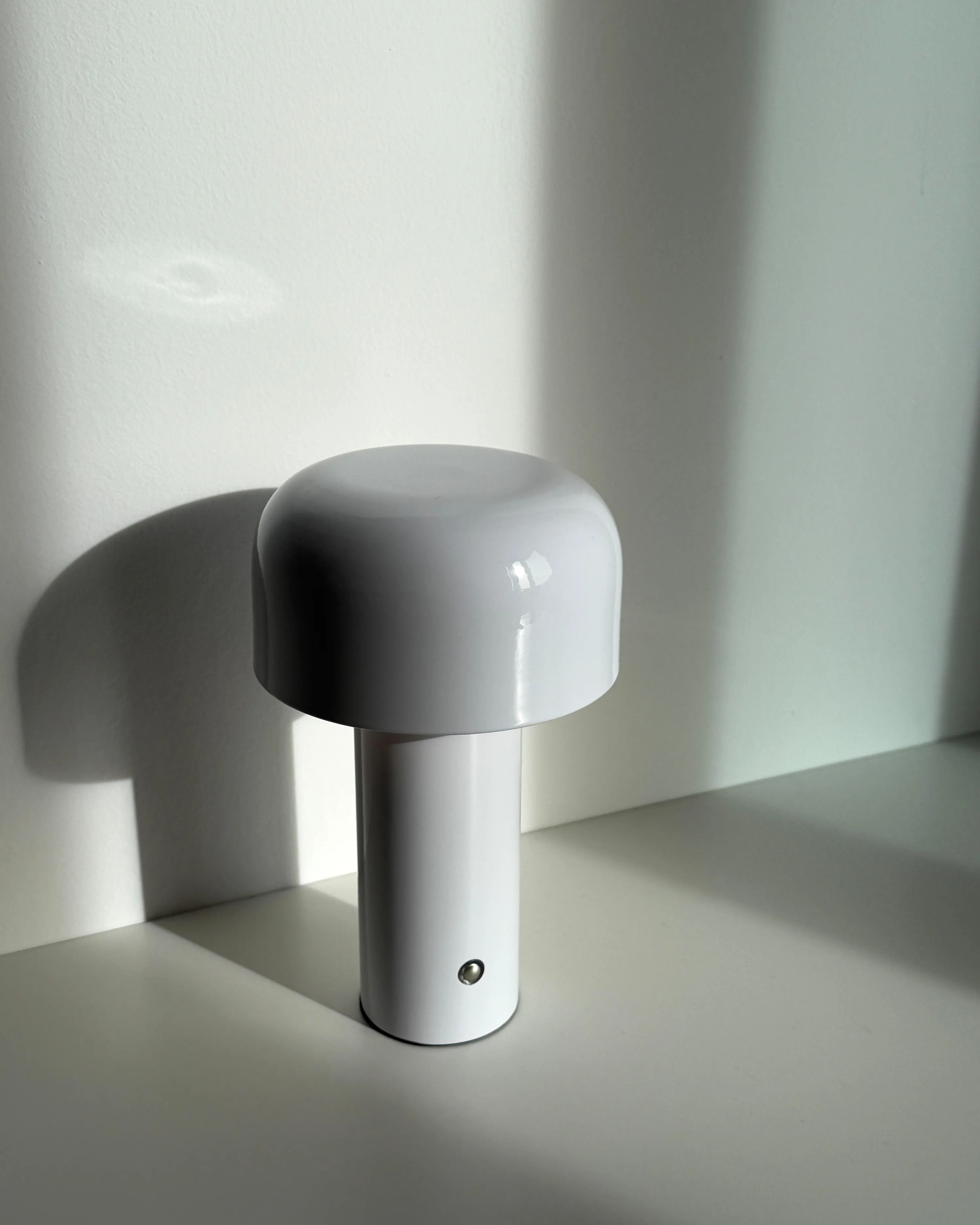 LED draadloze tafellamp BESOS met dimmer Metaal Wit