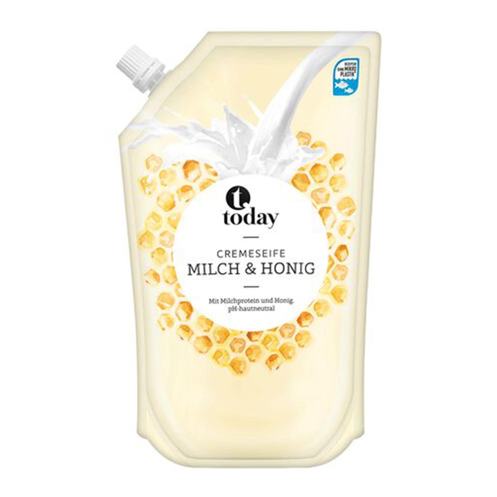 Today Cremeseife Milch & Honig Nachfüller