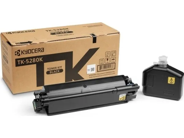Kyocera TK 5280K - Sort - original - tonerkit - for ECOSYS M6235cidn, M6235CIDN/KL3, M6635cidn, M6635CIDN/KL3, P6235cdn, P6235CDN/KL3