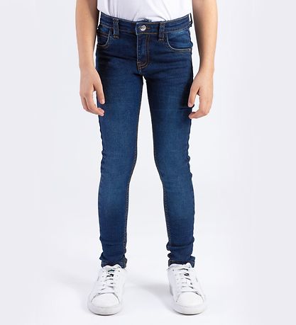 The New Jeans - OSlå Super Slim - M?rkeBlå Denim