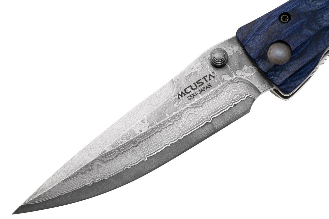 Mcusta MC-0186D Sengoku Date Masamune, blue pakkawood, herenmes