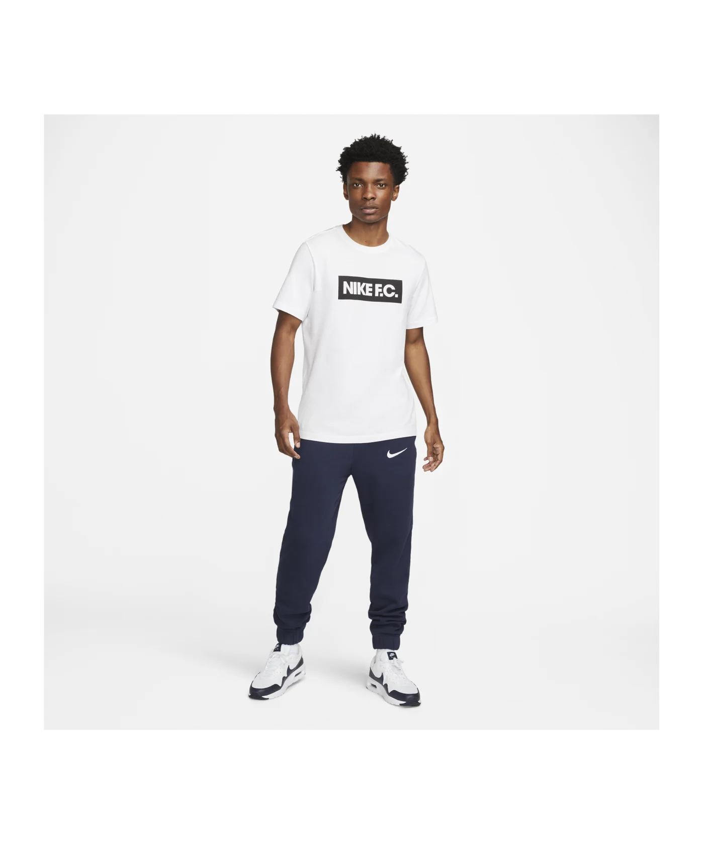 Nike Park 20 Fleece Jogginghose Blau Weiss F451