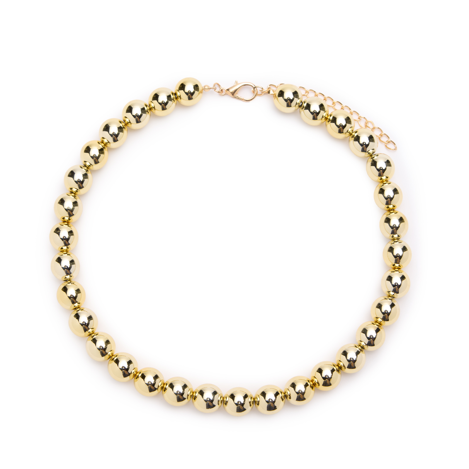 Goudkleurige parelketting