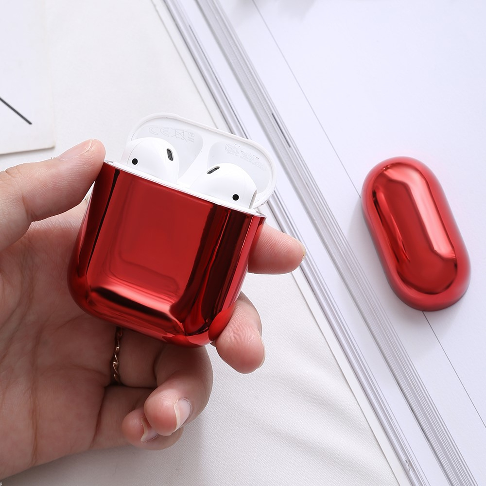 AirPods (1. & 2. Generation) Galvanisierte Gummi Schutzhülle Abdeckung - Gold