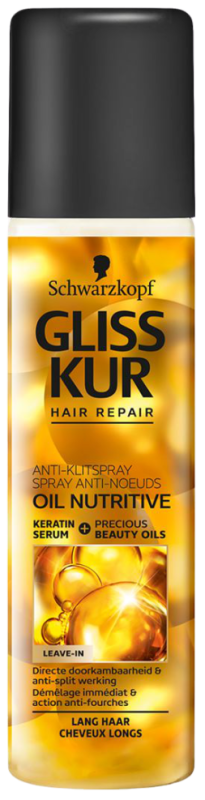 Gliss Kur Anti-Klitspray Oil Nutritive Lang Haar 200 ML