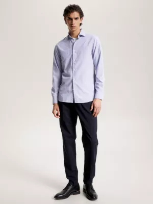 Camisa listrada de corte slim