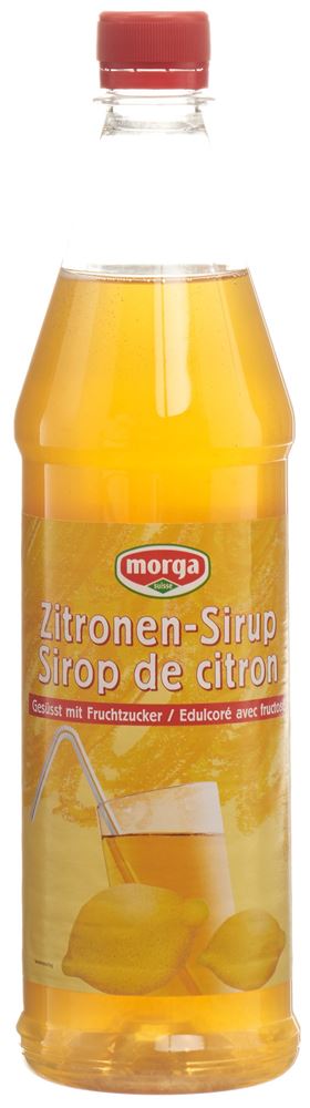 MORGA Zitronen Sirup<br>7.5 dl, Petflasche, mit Fruchtzucker