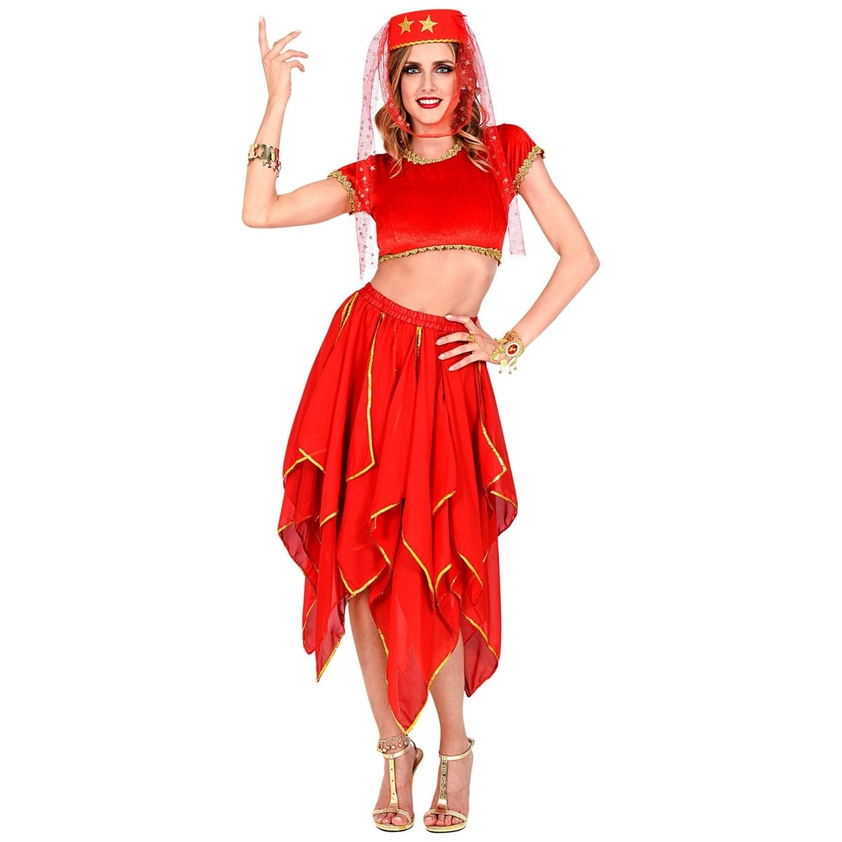 Rood Gouden Rok