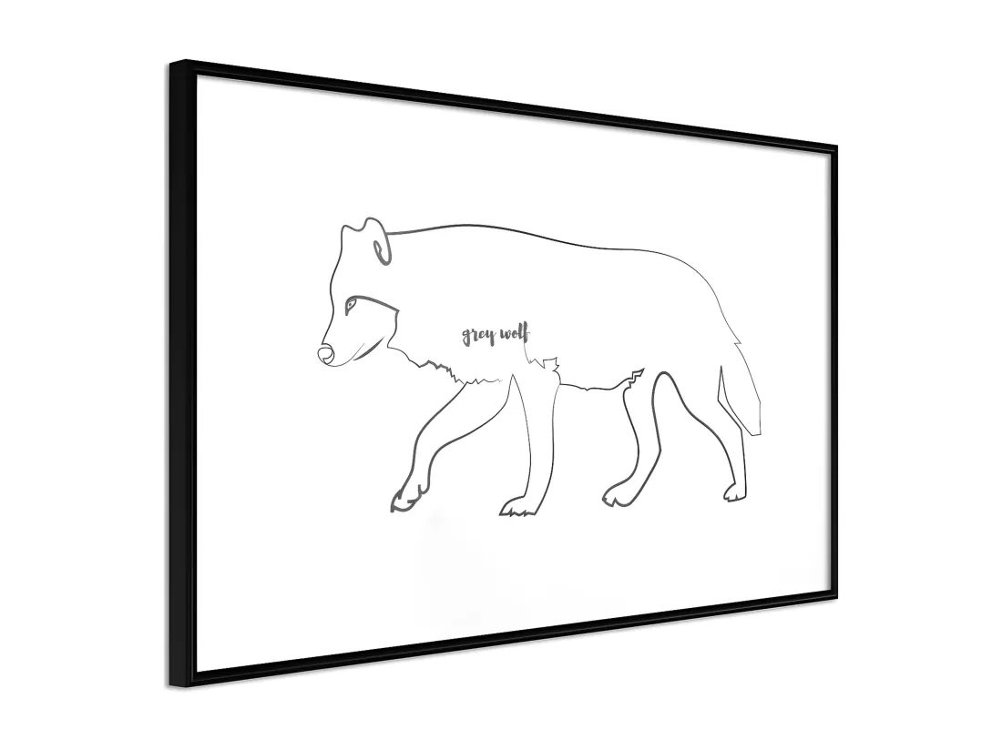 Affiche Murale Encadrée 