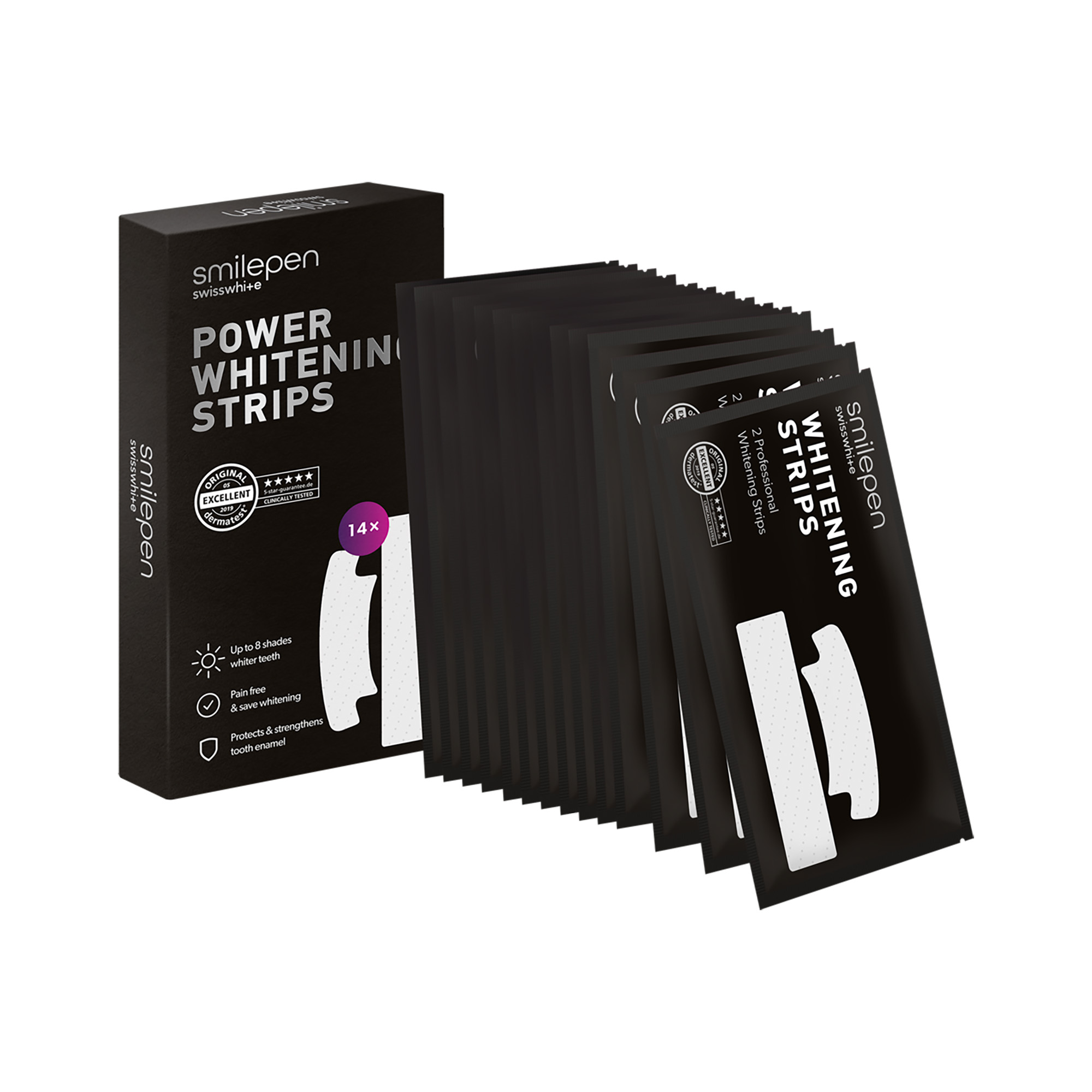 SmilePen Power Whitening Strips 2 Stk