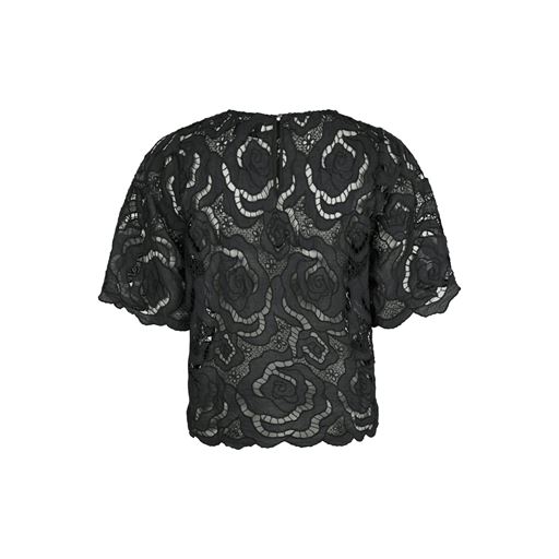 Neo Noir Trisha Big Lace Bluse, Black, 40