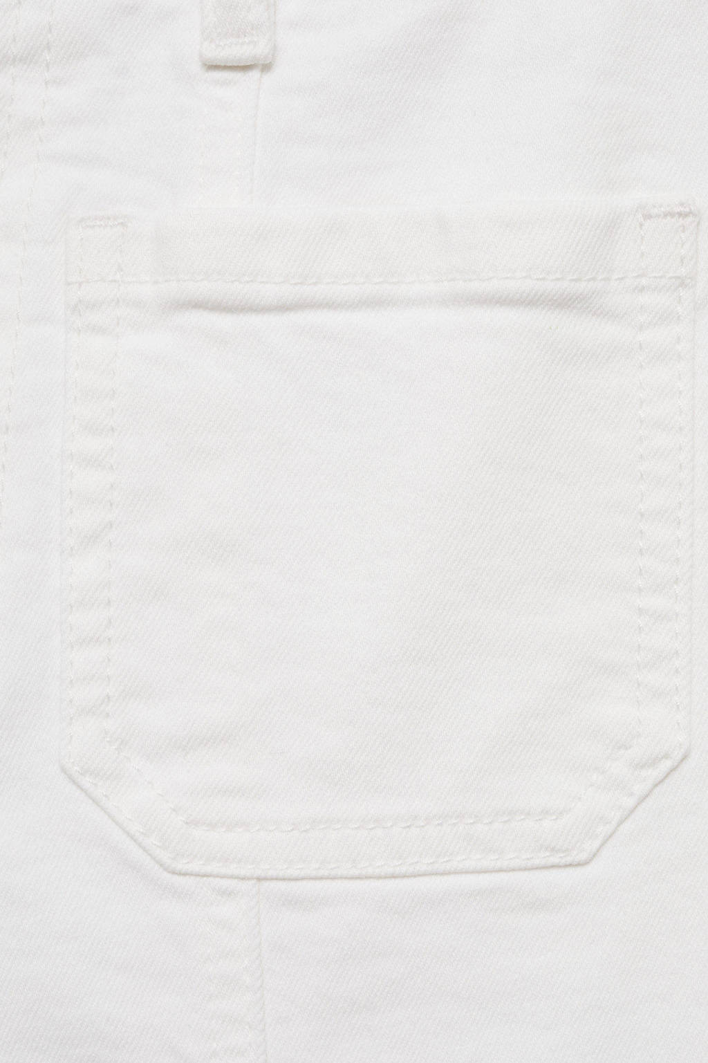 Mango Kids wide leg jeans wit