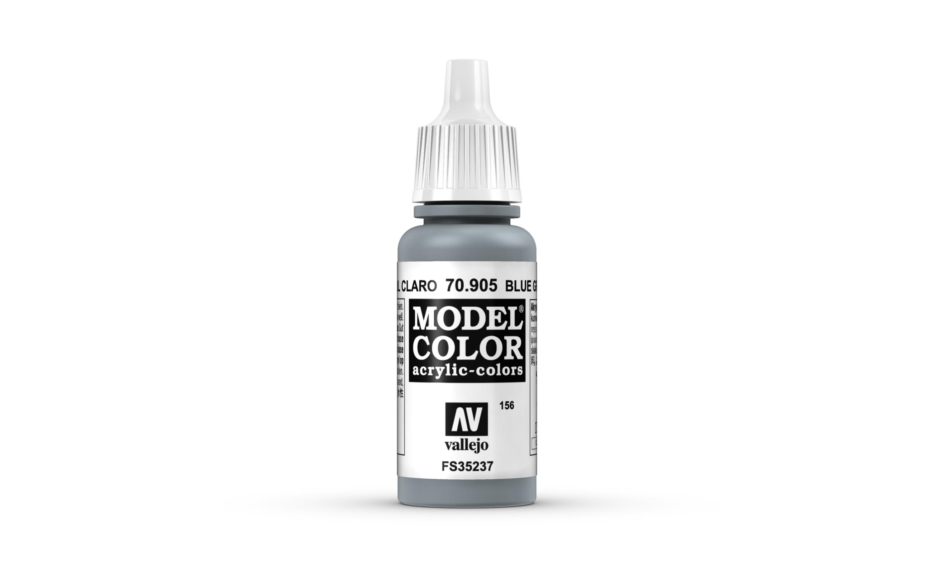 Acrylfarbe Matt, Blaugrau Pale 17 mlModel Color Blue Grey Pale