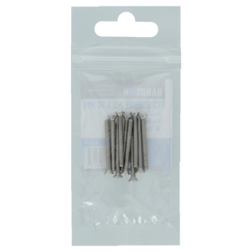 Schroeven voor inbouwdoos M3 x 30mm 10 Stuks