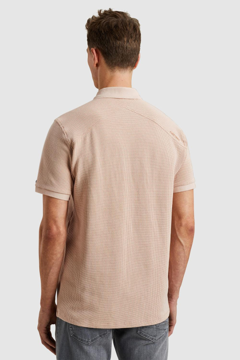Cast Iron roze heren polo