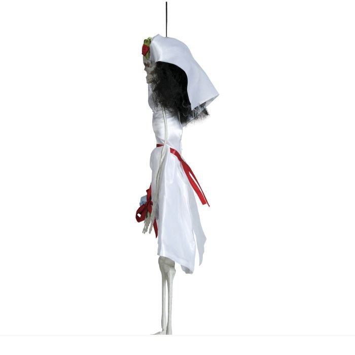 Halloween Hangende Pop Bruid 40cm