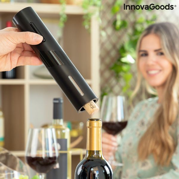 Innovagoods Saca-rolhas Elétrico para Garrafas de Vinho Corkbot - V0103388