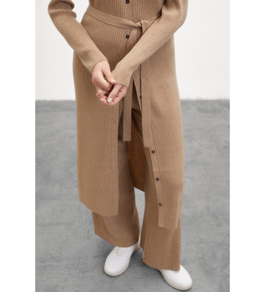 Vestido marrom Romero da ECOALF