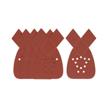 Irwin schuurvel voor Bosch Primo en B D Mouse zelfklevend K180, 5 stuks