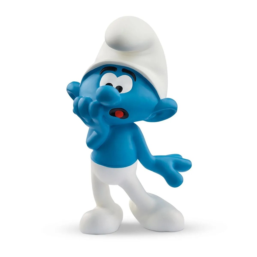 Figurine schtroumpf peureux