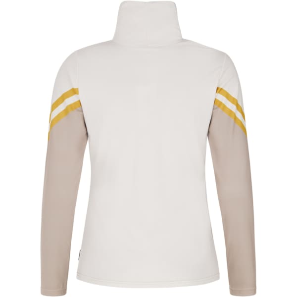 Veste polaire PROTEST PRTMERCI 1/4 ZIP ACTIVE TOP W BAMBOO BEIGE