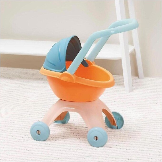 Ecoiffier - Dukke Barnevogn - Nursery - Til Dukke På 32 CM