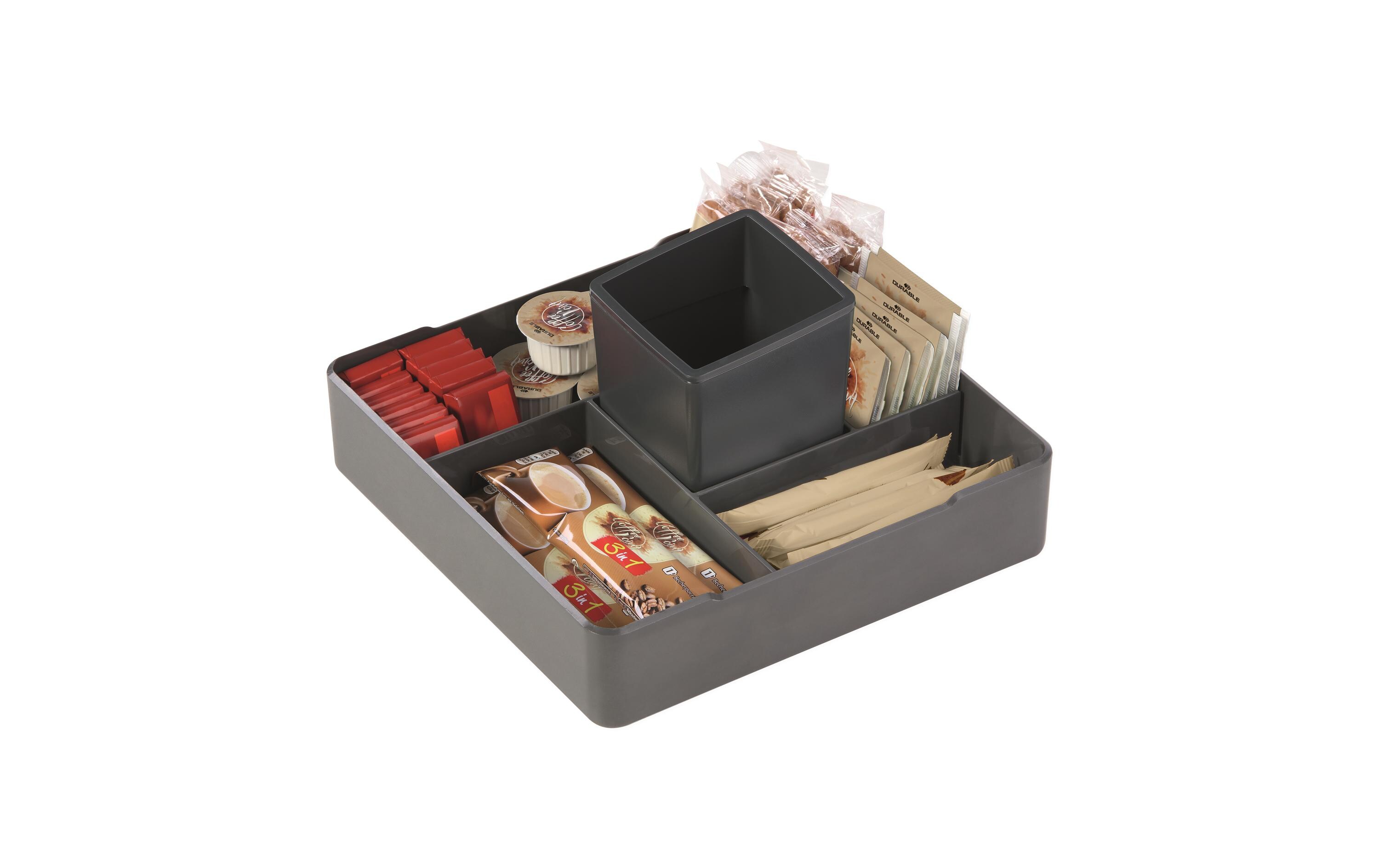 Serviertablett Coffee Point Case AnthrazitServierhilfe