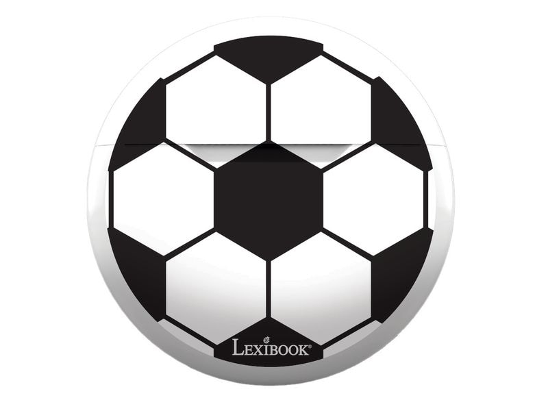 Lexibook Fussball Wireless Bluetooth-Kopfhörer Weiss Kopfhörer mit Ladebox