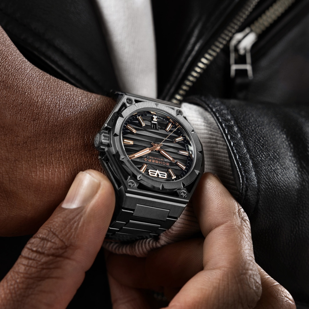 Bomberg Edge Core Automatic Gunmetal