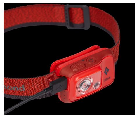 Lampe frontale Black Diamond Cosmo 350-R Octane Rouge