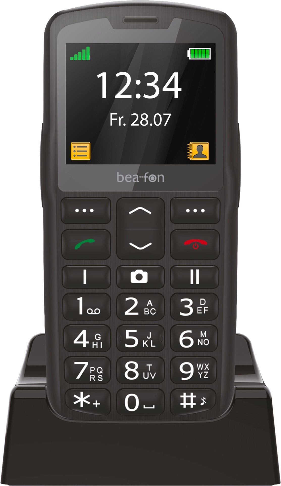 Beafon Handy »SL260« Schwarz/Silber