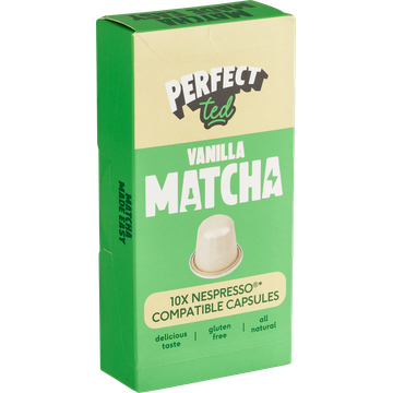 Perfect Ted Vanilla Matcha 10 x 5 g