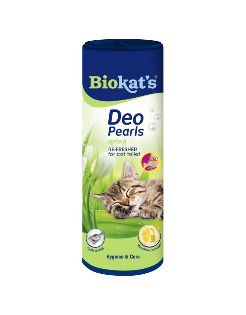 Biokat's Deo Pearls Spring - Kattenbakreinigingsmiddelen - 700 g