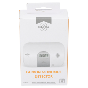 Elro FC280211 koolmonoxide melder inclusief 2 AA-batterijen 2 jaar