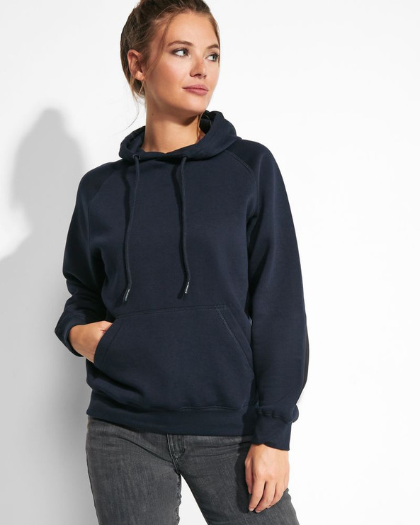 Roly SU1074 - Hoodie Éco-Responsable Mixte en Coton Bio et Polyester Recyclé